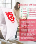Miele Type FJM AirClean 3D Efficiency Canister Vacuum Bag with compatibility list, fit for C1 C2 S Series S4000 S6999 S700