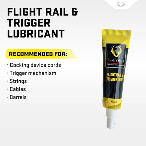 Tube of Crossbow Flight Rail And Trigger Lube For Cocking Cords Strings Cables Barrels And Trigger Mechanisms Petroleum Based Lubricant