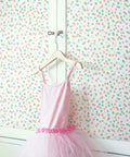Pink And Blue Glitter Confetti Peel And Stick Wallpaper Sample For Quick, No Fuss Decor, No Water Or Paste Needed, Totally Rem...