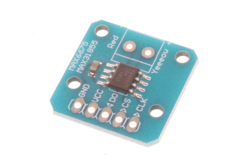 Pro Grade MAX6675 Thermocouple Module For K Type Sensors, Temperature Range 0 To 1023.75 C, SPI Digital Converter