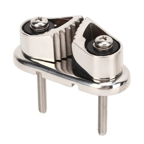 Straight Up Lightweight Stainless Steel Cam Clamps Offering Rock Solid Line Grip With Progressive Teeth And Smooth Polish For No Hassle Boat Projects And Effortless Marine Setup Days