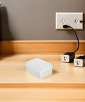 Heavy Duty 13 Pcs Electrical Waterproof Junction Box Set Plastic Enclosure Ip65 placed on a wooden floor near electrical outlets.
