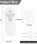 Replacement Ceiling Fan Remote Control For 10311TR214A 10712TR214B And 2BB78ITLF304C Models 3 Speed And Light Dimmer with wall mount