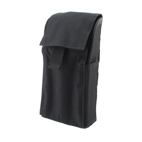 25 Rounds Shotgun Shell Pouch MOLLE Carrier Compact Foldable Ammo Bag For 12G 20G Quick Access Gear Attaches To Backpack Vest Scabbard Black Durable