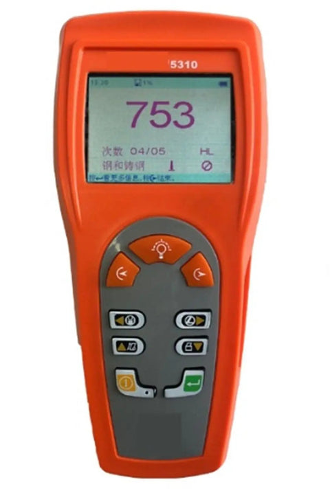 Heavy Duty Portable Leeb Hardness Tester Featuring Slick Digital Readout And Quick Scale Swapping For Rapid Metal Testing With Zero Fuss Setup And Bright Tft Screen for easy hardness measurement.