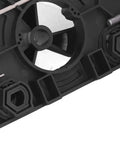 Close-up of Aramox Hinge Hole Saw Jig For Precise 35mm Cup Drilling showing ABS material and depth adjustment features.