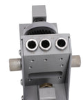 Heavy Duty Aluminum Pocket Hole Jig Kit Featuring Single Side Design And 3 8 Inch TiCoated Drill Bits To Knock Out Sharp Cabinet Joints With Zero Board Flipping Headaches top view showing drill bit sizes and knobs.