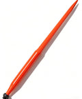 49 Inch Hay Spear With 3000 Lbs Capacity Orange Powder Coated Bale Fork For Tractors And Skid Steer Loaders Heavy Duty