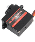Pro Level High Torsion Digital RC Servo Motor With Top Tier Metal Gears For Hella Precise Control On RC Cars Boats Helicopters And Robots Built Like A Brick House, black alloy body and 3 wire plug.