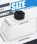 Mini Gas Tank For Quad Dirt Pocket ATV Scooter 2 Stroke 43cc 45cc 47cc 49cc with dimensions and cap