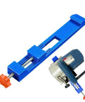 Rock Solid Adjustable Router Base Guide With Portable Saw Rail Track System To Nail Every Woodworking Cut Featuring Slick Multi Angle Lock Jig and secures saw