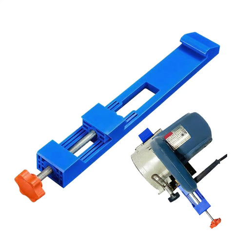 Rock Solid Adjustable Router Base Guide With Portable Saw Rail Track System To Nail Every Woodworking Cut Featuring Slick Multi Angle Lock Jig and secures saw