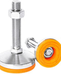 Built Tough Adjustable Leveling Feet M16 M12 Threaded Leg Levelers Crafted From Heavy Duty Carbon Steel for stable furniture.