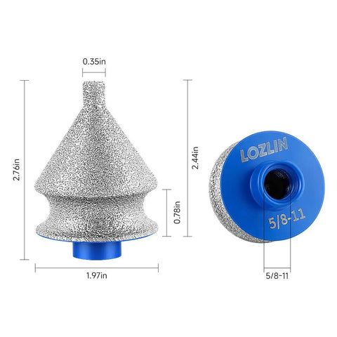 Heavy Duty Four In One Diamond Chamfer Bit For Angle Grinder Slices Through Tile Work Like A Dream With Beveling Grinding Head For Hole Trimming Polishing Granite Marble Ceramic Tools