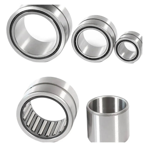 Industrial Strength Heavy Duty Needle Roller Bearing With Inner Ring Pre Lubricated For Hydraulic Lines And Diesel Trucks Slides Sweet And Kills Friction Under Hardcore Loads, displayed from multiple angles.