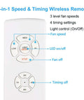 Universal Ceiling Fan Remote Kit 3 In 1 With Light Dimming Timing And Speed Control For Hunter Harbor Breeze Westinghouse Honeywell