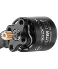 4500KV Outrunner Brushless RC Motor For 1/30 Axial SCX30 With 11T Pinion Gear DropIn Upgrade For 2S Batteries Precision Fit And HighTorque Crawler Performance Not Compatible With 3S shown with pinion gear close-up.
