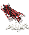 20 Sets Mini Micro PH 2.0mm 2 Pin Male And Female Connector Kit With 10cm Silicone Wire Cables 22AWG heatproof secure connection
