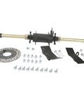 28 Inch Rear Axle Kit For Go Kart ATV Quad 110cc 125cc 150cc With 3 Stud Hub 710mm Length Fits 3 Bolt Wheels Sprocket And Brake Rotor