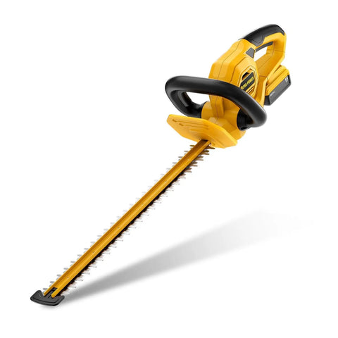 22 Inch Cordless Hedge Trimmer Compatible With Dewalt 20V Max Battery Lightweight Yet Powerful Bad Boy For Quick Clean Edges On Lawns And Shrubs Battery And Charger Not Included