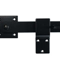 Heavy Duty 5.5 Inch Fence Gate Latch Barn Door Flip Hardware Wrought Iron Matte Black For Privacy And Security On Outdoor Fences