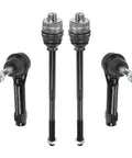 Front Inner Outer Steering Tie Rod End Kit For Chevy Silverado Tahoe Suburban 1500 2500 GMC Sierra Yukon Cadillac Escalade 1999 To 2006 Replacement ES3488 ES3493T OE Style Heavy Duty Upgrade, forged steel