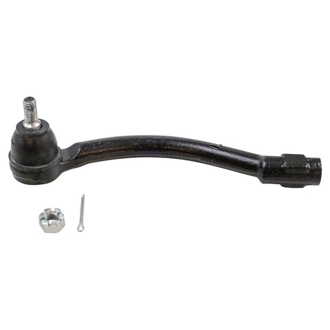 Front Steering And Suspension Kit With Ball Joints Tie Rods And Sway Bar Links For Tight Handling And Smooth Ride Includes Inner And Outer Tie Rods And Lower Ball Joints For Easy Installation. Black outer tie rod with castle nut and cotter pin