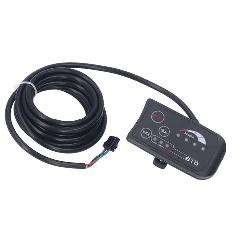 Ride Ready LED Display Panel For Electric Bikes And Scooters 36V 48V S810 with SM Plug and cable