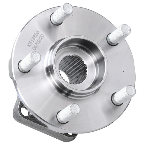 Close-up view of 2 Beefed-Up Front Wheel Bearing Hubs Replacement Kit For Subaru Forester 2009-2014 Impreza 2008-2014