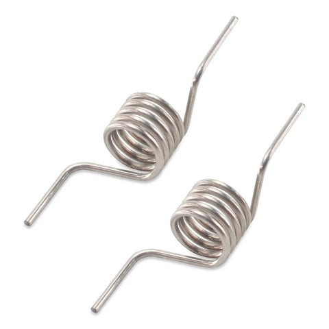 Two Pack Fridge Door Springs For Vertical Frame Hinges Replacement PS6011724 And 3031611 Baffle Door Spring Kit, coiled view