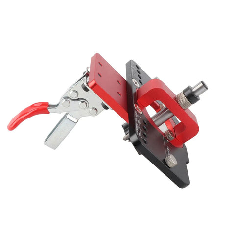 Hidden Hinge Drilling Jig 35mm Guide With Indexing Plate For Precise Hole Alignment Easy Drill Bit Setup Includes 35mm Carbon Steel Drill Bit Fits Most Drills High Efficiency And Accuracy