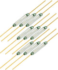 Model MKA-14103 2 By 14mm Reed Normally Open Magnetic Induction Switch Pack of 10 Units hermetically sealed in inert gas