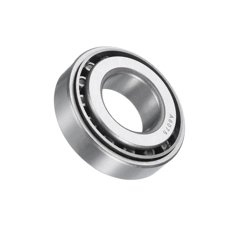 Beefy Tapered Roller Bearing Cone And Cup Set For Heavy Duty Machines, 0.75 In Bore, 1.5745 In OD, 0.473 In Thick, Chrome Steel Bearing, ABEC 3