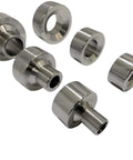 Heavy Duty 11 Piece Commercial Grade Dimple Die Set for Sheet Metal Forming CNC Machined SAE 8620 Steel Pieces Assortment