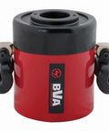 100 Ton Single Acting 3-Inch Stroke Hollow Hole Hydraulic Cylinder Built For Heavy Duty Pulling And Pushing Tasks With High Flow Coupler Dust Cap Dual Wipers And Collar Protectors To Reduce Contamination product close-up