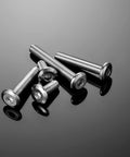 M8 Countersunk Flat Head Hex Socket Cap Screws 75mm With Allen Drive Kit 304 Stainless Steel 18 8 Full Thread 10 pcs