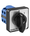 20A 660V Cam Changeover Switch With 5 Position Rotary Selector, 8 Terminals, SZW26-20/0-4.2 front view
