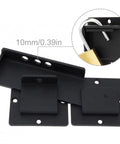 Big Time Security Seven Point Six Inch Aluminum Flip Latch Lock For Exterior Gate And Door With Heavy Duty Alloy Build close-up of components and lock.