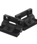 90 Degree Torque Positioning Hinge Set For Cabinets And Furniture With Friction Adjustment Black 1 Pair