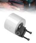 All Purpose Aluminum Alloy Belt Grinder Tracking Wheel Built Tough For Heavy Duty Woodworking And Pipe Polishing Smoothly Handles Curved Shapes Without Breaking A Sweat, 50mm thick.