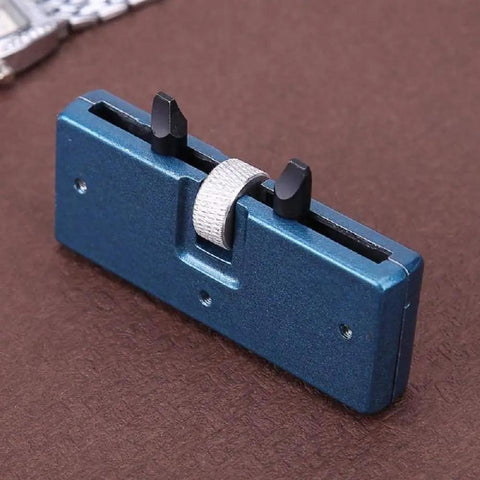 Pro Grade Adjustable Watch Back Case Opener Tool For DIY Watch Repair Stainless Steel Screw Wrench Kit Watchmaker Holder