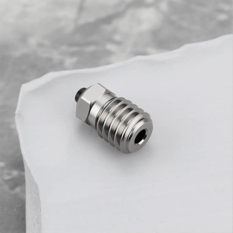 Heavy Duty 0.8mm Bimetallic Hardened Steel Nozzle 2 Pack 3D Printer Hotend Upgrades Designed For Bambu Lab X1 P1P P1s Carbon Models Rock Solid Heat Resistant Drop In Replacement Builds Built Tough