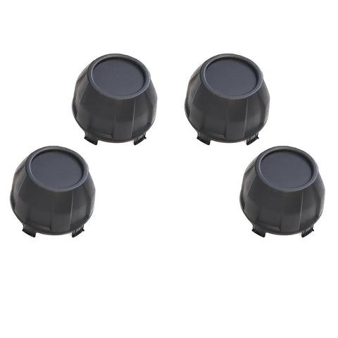 Hub Center Caps For Teryx KRX 1000 UTV Black Dust Finish 4 Pack Replacement 11065-1341 Fits 2020 2021 2022 2023 2024 Models