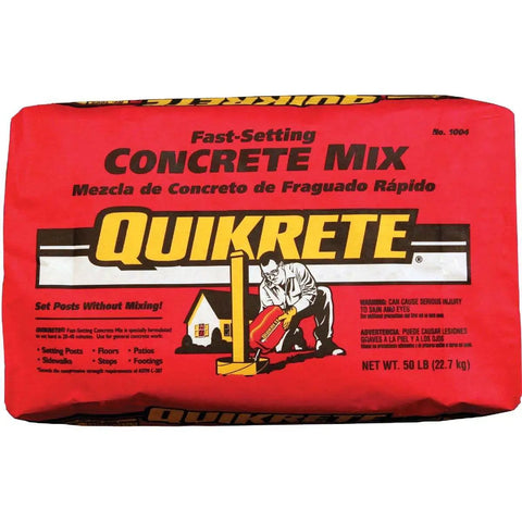 Fast Setting Concrete Mix 50 Lbs Bag For Quick Set Concrete Projects DIY Friendly With Easy Installation Brown Gray Blend Ideal For Driveways Patios And Repairs For Fast Cure Time Outdoors.