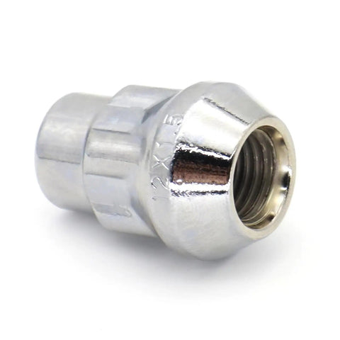 Durable Lug Wheel Studs Kit With Locking Nuts And Tapered Threads For Ford Focus Fusion Mondeo 1998 To 2023 chrome lug nut