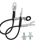 Kick Some Rust Off Your Rig With This Shop Grade Tailgate Hardware Rebuild Kit Perfectly Matched For 1999 To 2007 Chevy Silverado And Gmc Sierra Trucks Including Heavy Duty Handle Latch Hinge Cable Striker Bolts. Heavy duty cable straps with metal fittings and bolts for tailgate repair.