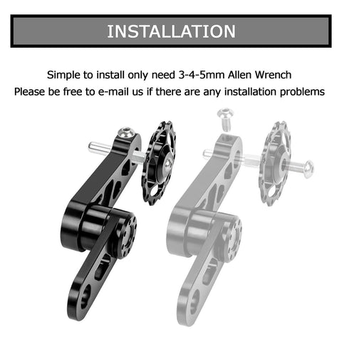 Single Speed Bike Chain Tensioner And Guide With Derailleur Hanger installation diagram