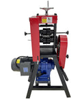 Beast Of A Wire Stripping Machine 220V 4KW With 1440 RPM Rip Through Scrap Copper Cables Fast Strips Rubber And Plastic Insulation From Single And Multi Core Conductors IP54 Rated Dual Roller Blade System, front view