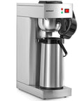 Commercial Airpot Coffee Brewer With 2.2L 74oz Thermal Carafe Stainless Steel Pour Over Coffee Machine 24 Hour Heat 120V 1450W
