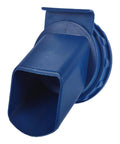 Plastic Grain Bin Outlet For Easy Grain Storage Containers With Large Diameter Outlet And Stable Construction Simple Installation Convenient Barn Bin Accessory For Smooth Dispensing And Secure Grain Handling, blue plastic outlet
